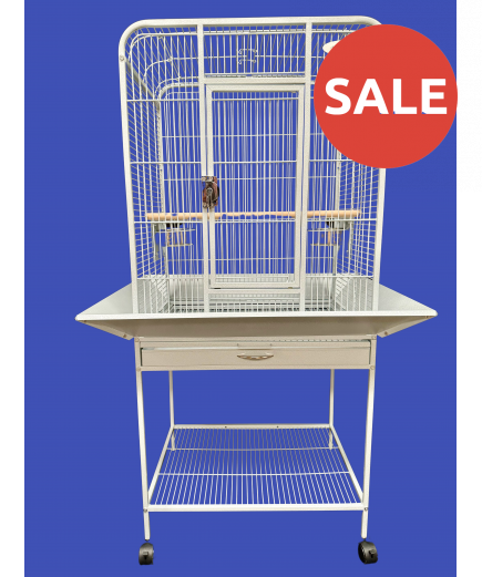 Parrot-Supplies Sarasota Open Top Parrot Cage Stone